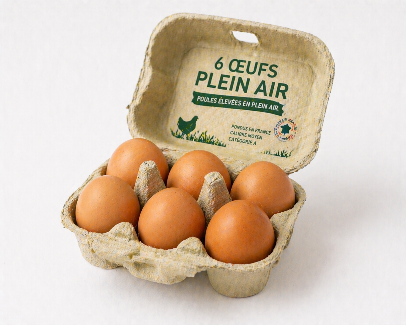 Œufs plein air 6pcs