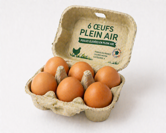 Œufs plein air 6pcs