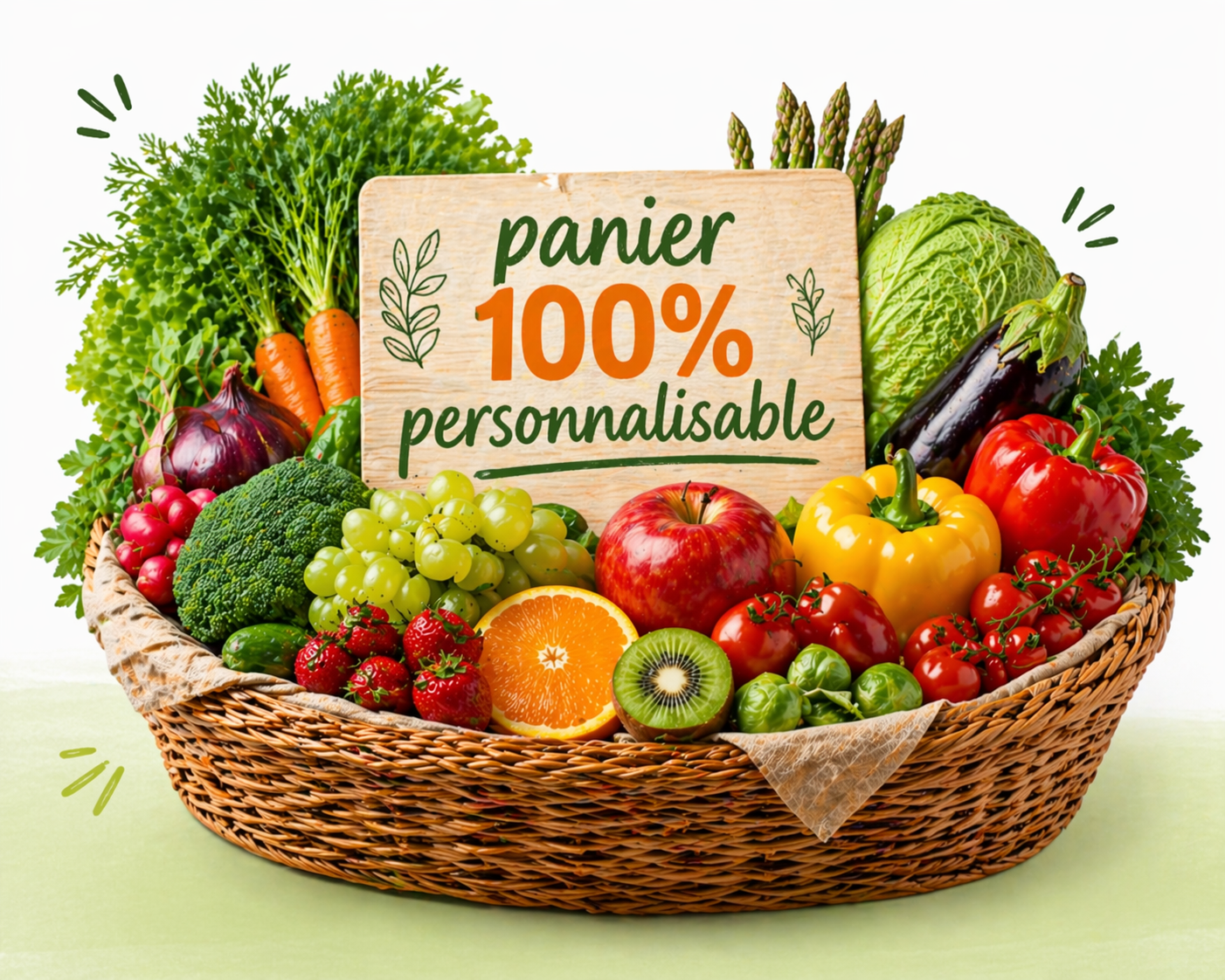 Panier 100% Personnalisable