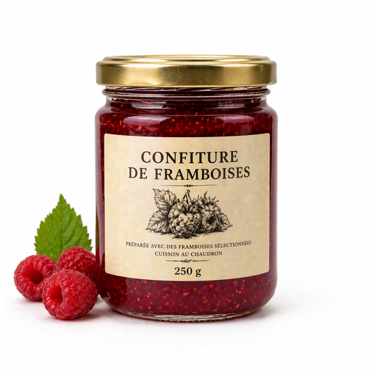 Confiture de Framboises 250gr
