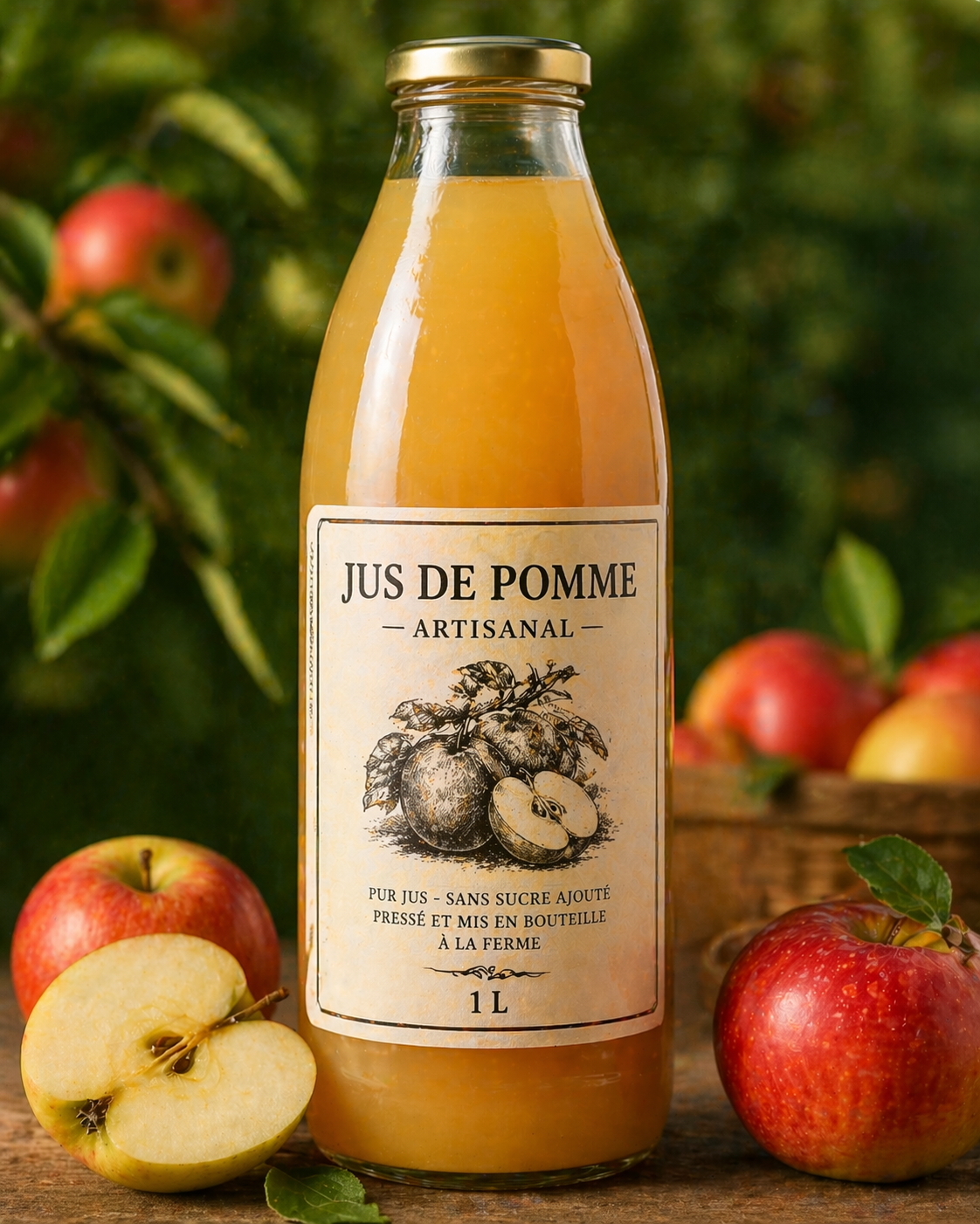 Jus de pomme 1L