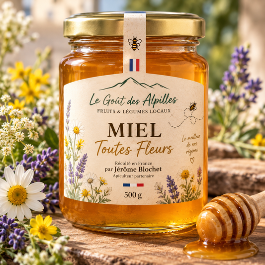 Miel toutes fleurs - 500gr