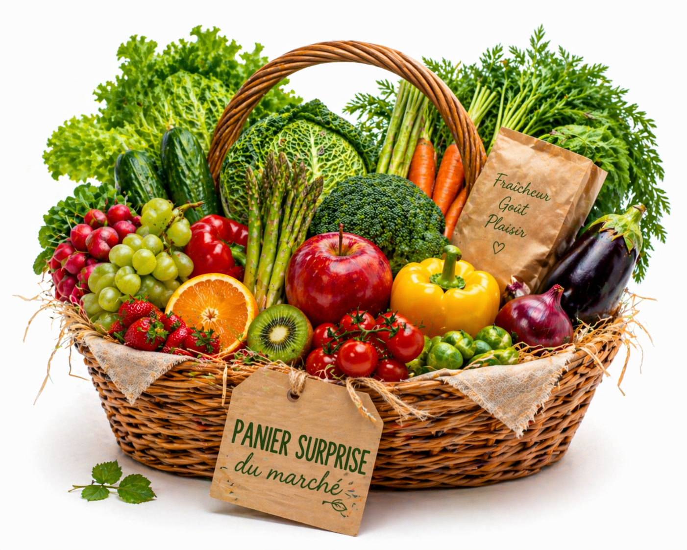 Panier surprise du marché