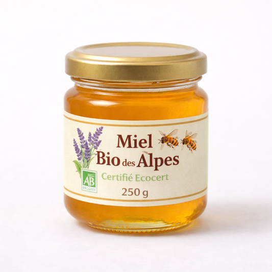 Miel des Alpes 250gr BIO Ecocert